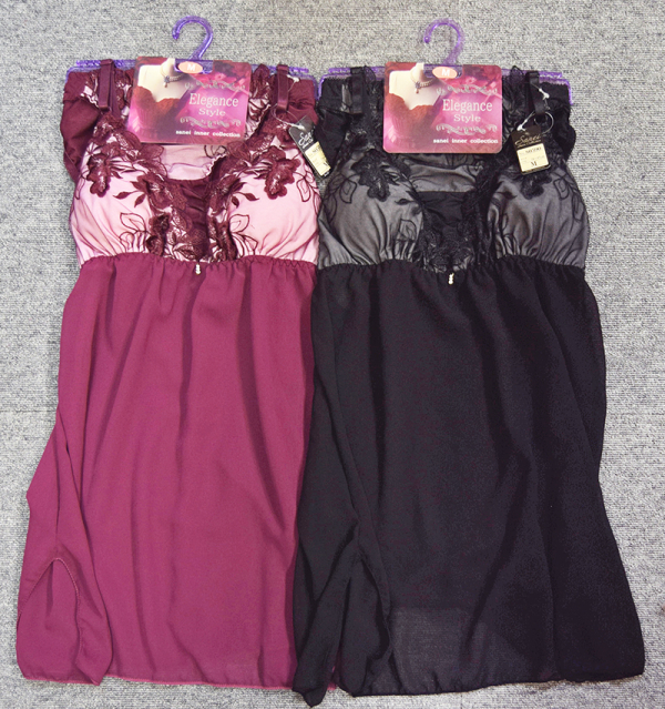 80590　脇高シアーフラワー刺繍