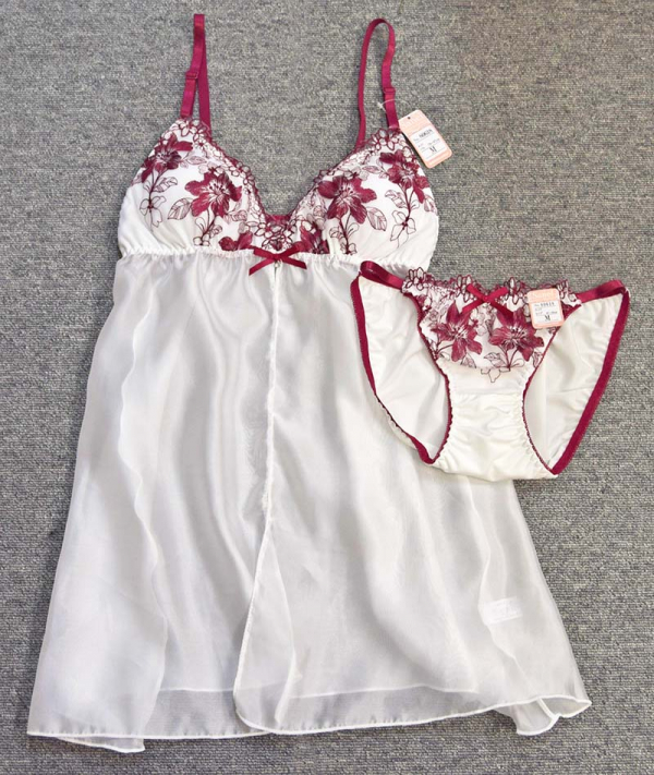 80618　脇高ビビットリリー キャミソール＆ショーツ
