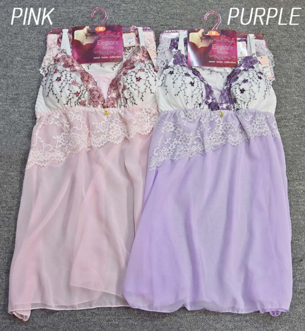 80624　脇高フラワーガーデンキャミソール＆ショーツ