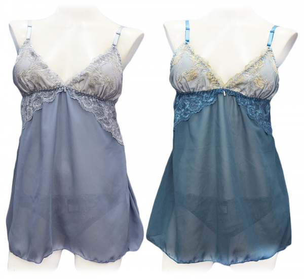 80632　シーサイドフラワー キャミソール&ショーツ