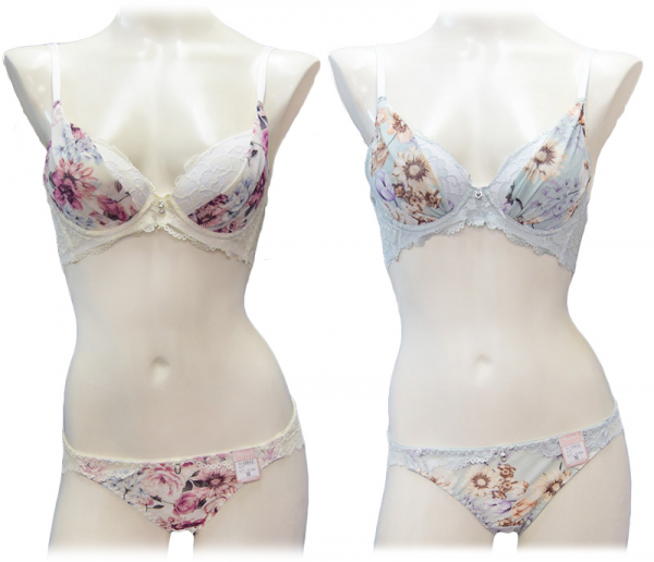 10642　脇高シフォンサイドアップ　90642(ノンワイヤー)