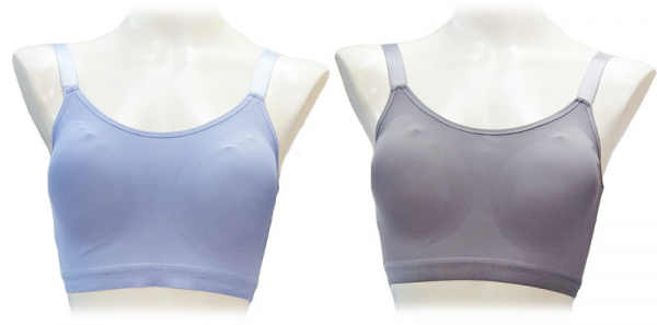 12063  なめらかFITストレッチハーフトップブラ