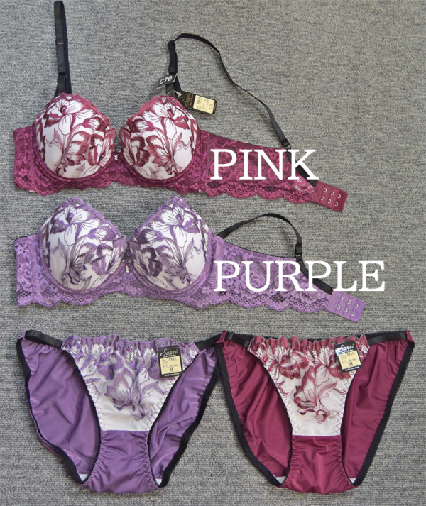 10644　脇高ブラックフローラ　90644（ノンワイヤー）