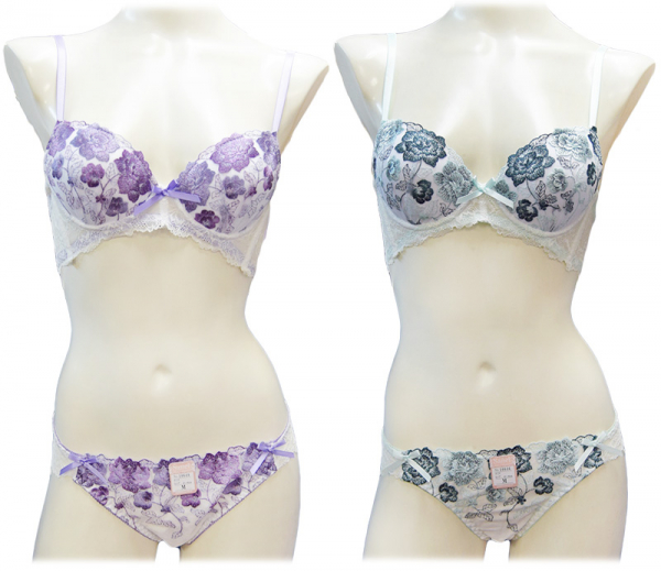 10646.10646EF　脇高ライツフラワー刺繍　90646(ノンワイヤー)