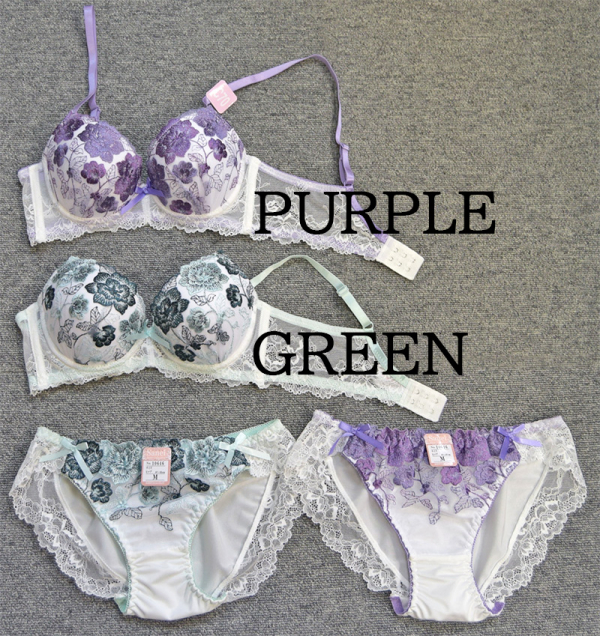 10646.10646EF　脇高ライツフラワー刺繍　90646(ノンワイヤー)