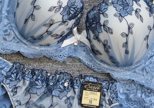 10651 脇高シックローズ刺繍90651(ノンワイヤー)