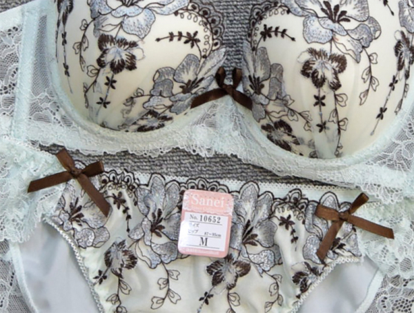 10652.10652EF 脇高レーシィガーリーフラワー90652(ノンワイヤー)