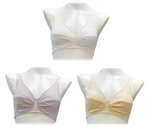 12061軽活メッシュブラ ソフトカップ