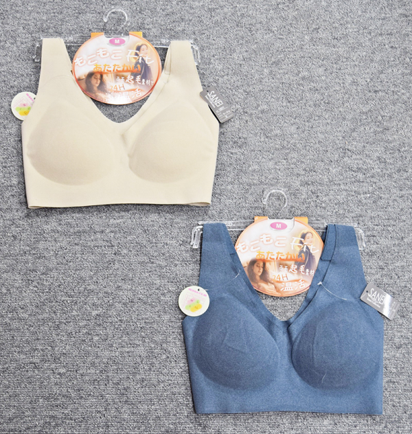 12076 モコモコFITブラ -無地-
